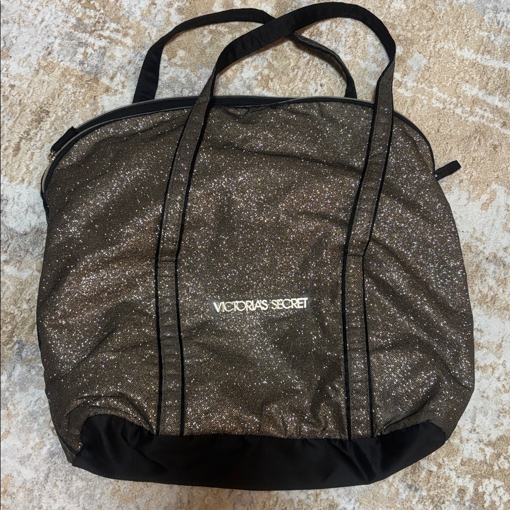 Victoria’s Secret Bronze Glitter Bag